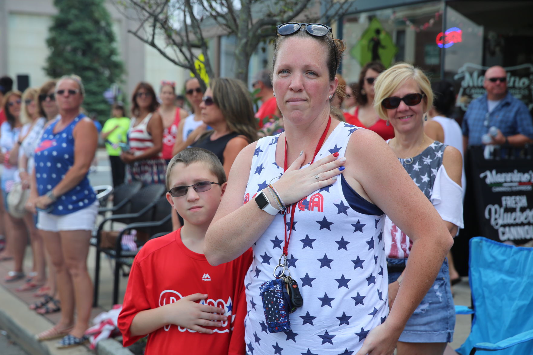 Hammonton's annual Fourth of July parade 2019 along Bellevue Avenue.